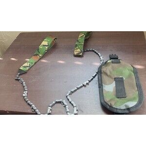 Bugout Survival Hand Pocket Chainsaw Camping Hiking Portable Compact Cutting Saw